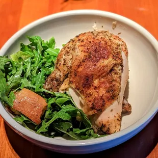 Slow-Roasted Chicken Au Jus.