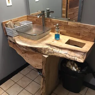 Really Unique restroom sink