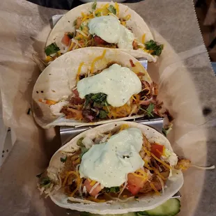 Pulled pork tacos
