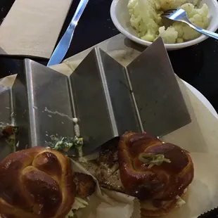 Bar bites minus yummy fish taco