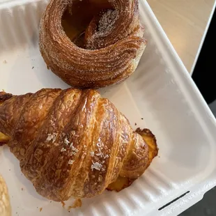 Kimchi Cheese Croissants