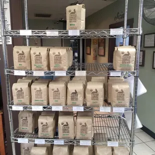 Coffee beans of the day