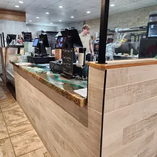 sushi and sashimi, interior