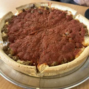 Chicago deep dish