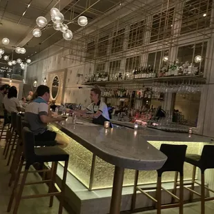 sushi and sashimi, interior