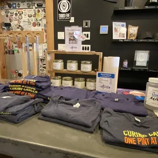 Don't forget your merch!