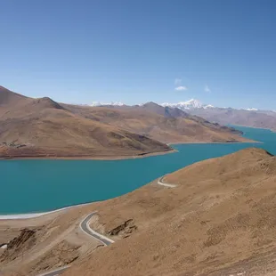 Yamdrok Tso Lake, Tibet.