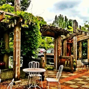 Outdoor seating
