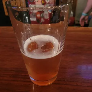 a pint of beer