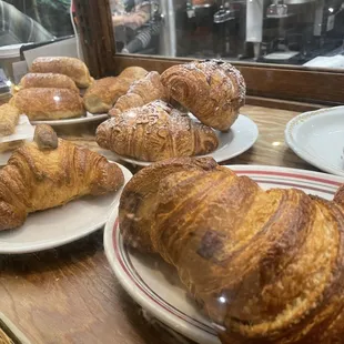 Croissants and baked goods