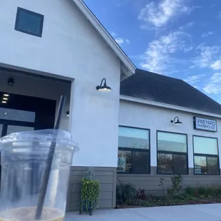 Front of the coffee shop