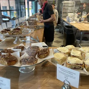 Pastry display