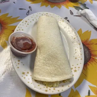 Breakfast burrito