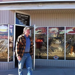 A great spot for lunch, especially with dad