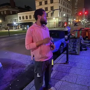this &quot;doorman&quot; called me a h03 in front of many patrons so if you have an embarrassment kink, this place right up your ally