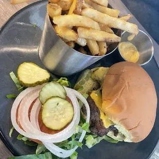 Monday night $5 burger and fries
