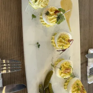 Deviled eggs