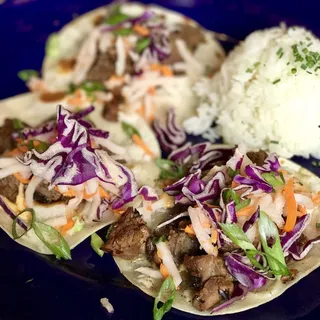 Korean Steak Tacos