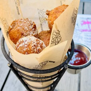 food, dough desserts, donuts