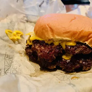 Do not miss the Double Social Cheeseburger.  Smashed, grilled, wrapped in parchment and simply perfect at $15.