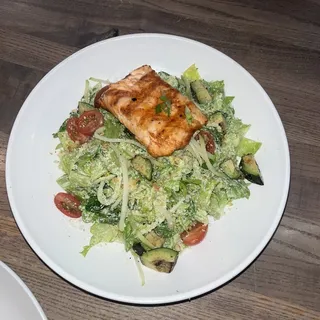 Grilled Salmon "Caesar"
