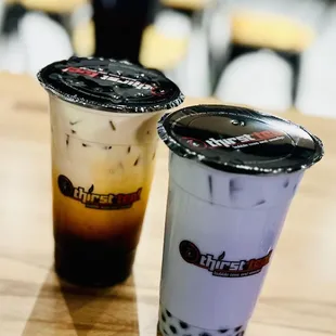Thai tea and Taro