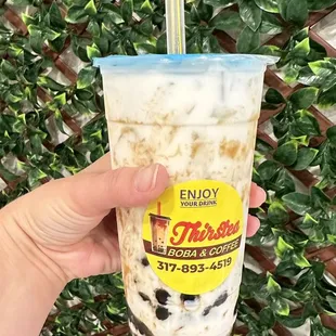 Brown sugar milk tea