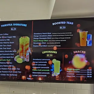 Menu - right side