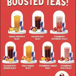 Boosted Teas