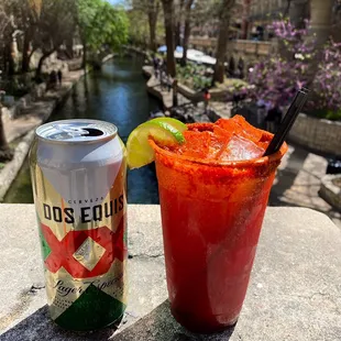 Michelada's to go on the Riverwalk