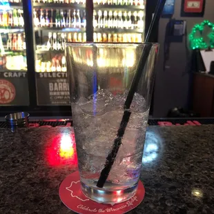 Bacardi Lemón &amp; Sprite. $3 Bacardi mixers