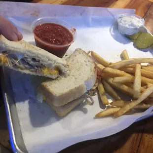 Wisconsin grilled cheese