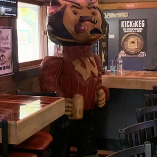 Wooden badger