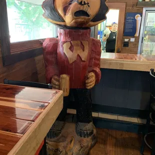 Bucky mascot