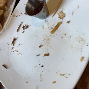 The Blackened Blue burger did not disappoint. As you can see, perfectly cooked, medium rare!