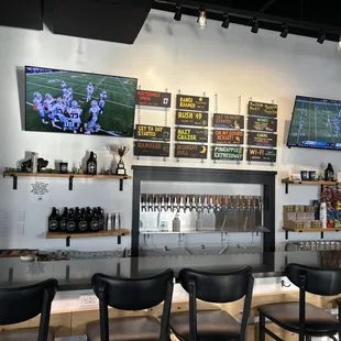 Bar and menu