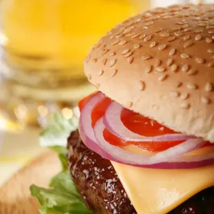 Thirsty Buffalo Saloon offers a large variety of burgers, including the California burger, Little Lucy burger, and The Saloon...