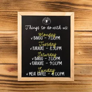 At Thirsty Buffalo Saloon, we have many activities that you can do with us. Bingo, karaoke, bargo, and meat raffle are all th...