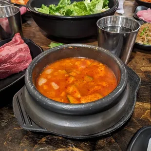 Spicy Tofu Soup