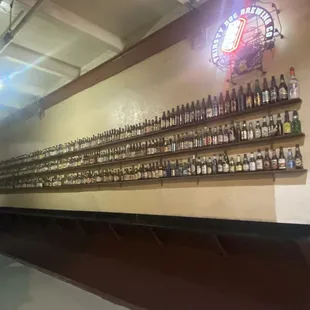 Literally 99 bottles of beer on the wall