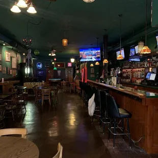 the interior of the restaurant