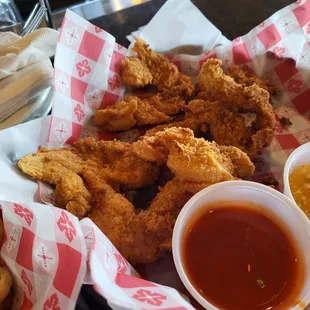 A lot of chicken for 10$