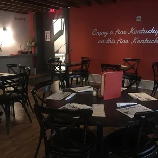 No customers, that's for sure.