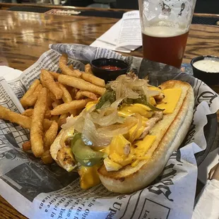 Chicken Fiesta Philly Cheese steak