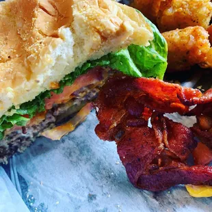 Bacon Cheeseburger....it was VERY GOOD!!!!