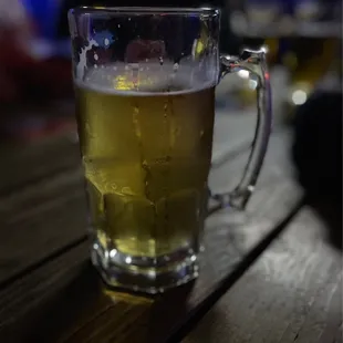 Giant schooner (34oz) of Coors Light for $9.75