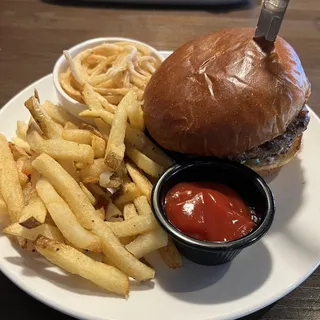 BBQ White Cheddar Burger