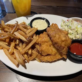 IPA Beer Battered Fish & Chips