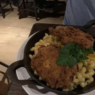 Fried Chicken Mac & Cheese