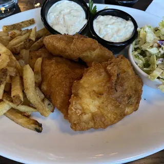 IPA Beer Battered Fish & Chips